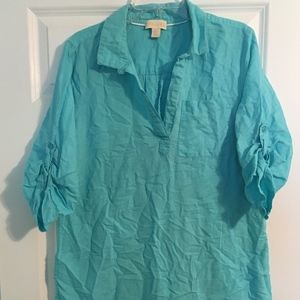 Lucy & Laurel Teal top